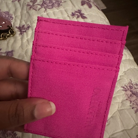 Valentino cloth card wallet - Picture 3 of 3